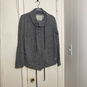 Athleta Gray Cowl Neck Pullover